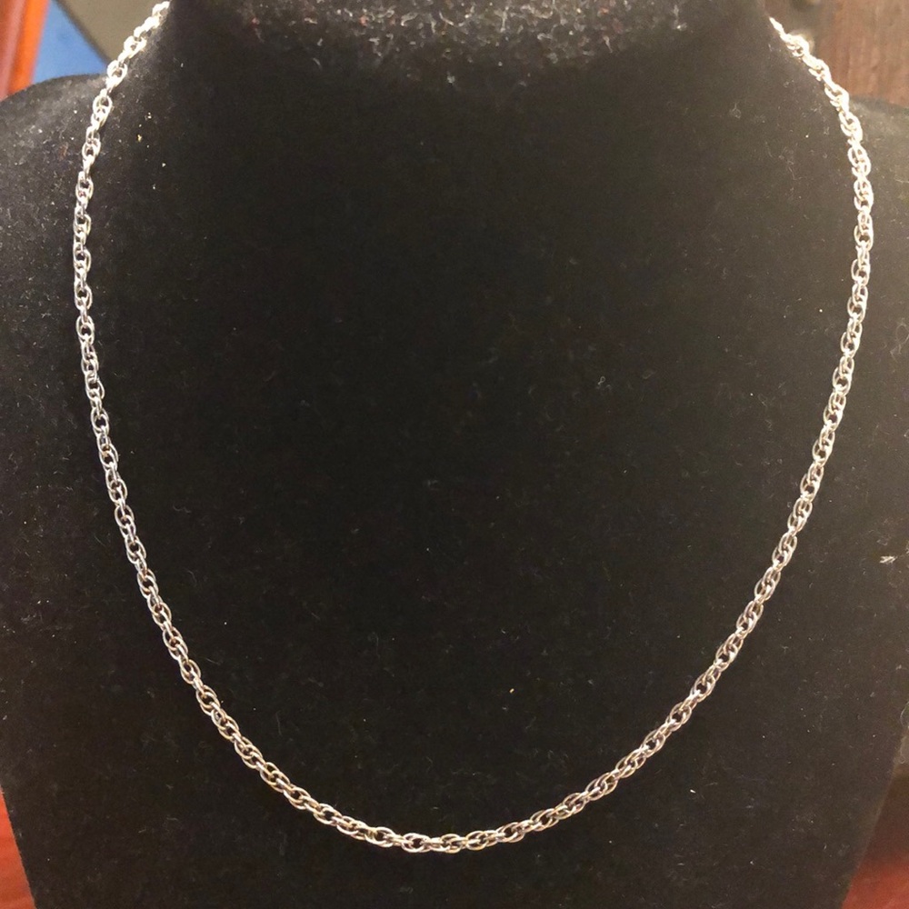 JAMES AVERY Sterling Silver Light Rope Chain-16”